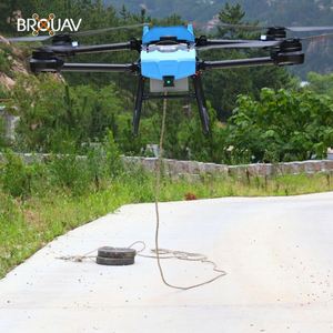 Dron de entrega de nivel experto BROUAV con capacidad de 100Kg con control remoto seguro y control de aplicaciones con cámara - Product Image 4