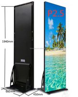 Pantalla LED Ultrafina Independiente con Espejo, Pantalla Dividida Inteligente para Centros Comerciales, Eventos de Marca, Publicidad Comercial