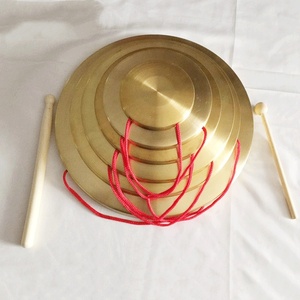 Offre Spéciale : Gong en Laiton de Qualité Supérieure de 10 CM avec Marteau – Instrument de Musique Traditionnel Chinois, Instrument de Percussion, Jouet Gong - Product Image 2