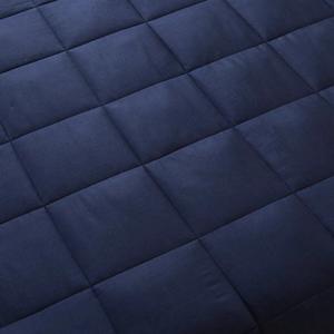 <span class=keywords><strong>Couverture</strong></span> <span class=keywords><strong>lestée</strong></span> rafraîchissante en fibre de bambou 150x200cm 125GSM, bleu paon, <span class=keywords><strong>couverture</strong></span> lourde d'été pour un sommeil profond - Product Image 6