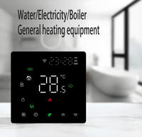 YY Y-007 Thermostat intelligent WiFi pour chauffage au sol hospitalier, écran LCD numérique carré, flexible, mural, garantie 3 ans