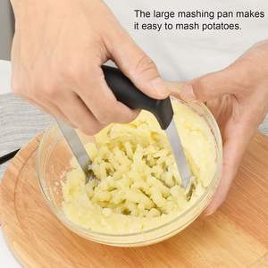 Meilleures ventes 2026 : Presse-purée en acier inoxydable, ustensile de cuisine manuel pour légumes, idéal pour la maison - Product Image 5