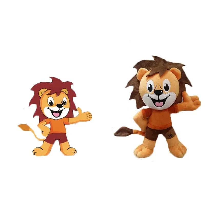 OEM fabricación personalizada Animal de dibujos animados promocional suave muñeca peluche mascota juguete personalizado hacer su propio Peluche de juguete