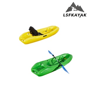 เรือคายัคสำหรับเด็ก LSF Factory Kids แบบนั่งบน สำหรับเด็ก 1 คน ใช้สำหรับล่องแม่น้ำและทะเลสาบ เรือคายัคสำหรับตกปลาและกิจกรรมกลางแจ้ง มีจำหน่ายแล้ว - Product Image 3