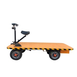 China Supplier Transport Cargo Flatbed Electric Cart <b>Platform</b> <b>Trolley</b> Cargo Machine Transport <b>Trolleys</b> for Sale - Product Image 5