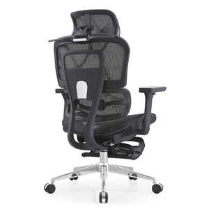 Sillas Muebles De Oficina Fashionable Comfortable Rolling Office Chair Big Size Seat <b>Mesh</b> Chair Furniture - Product Image 2