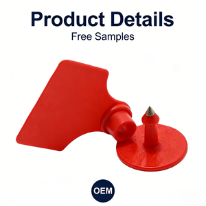 Метки-пломбы HS-ET0002 для животных, высокозащитные, для управления популяцией американских бизонов на ранчо - Product Image 1