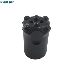 เครื่องขุดบิตเจาะคุณภาพสูง36มม. 11องศาชิ้นส่วนจากผู้ผลิต11องศา<span class=keywords><strong>6</strong></span>ปุ่มปุ่มเรียวบิตสำหรับการทำเหมืองหิน - Product Image 4