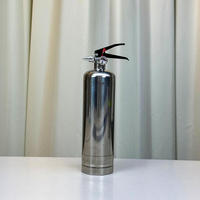 Extincteur portable 1L/2L en acier inoxydable SUS304 à batterie lithium-ion, mousse aqueuse, temps de décharge 15-30s, classe 15-30s Carl