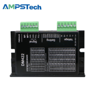 Controlador de Motor Paso a Paso AMPSTech 24-40VDC 2.2A DM422 para Motor Paso a Paso NEMA17