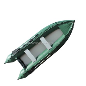 FERRSUN CE PVC <strong>Inflatable</strong> Kaboat 23456 Persons Rescue Sport High Speed <strong>Inflatable</strong> <strong>Boat</strong> <strong>with</strong> <strong>Motor</strong> Dinghy Pontoon <strong>Boat</strong> - Product Image 2