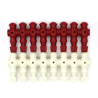 Pièces de rechange en ABS pour joueurs de baby-foot de table de tournoi, avec design antidérapant, options multicolores, en vente