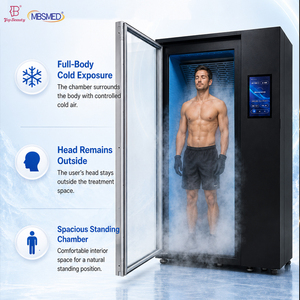 -120 ℃   ห้องแช่ตัวแบบใช้ความเย็นสำหรับทั้งร่างกาย ได้รับการรับรองมาตรฐาน CE อุปกรณ์เพื่อสุขภาพเชิงพาณิชย์สำหรับการฟื้นฟูร่างกายหลังเล่นกีฬา - Product Image 1