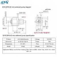 Pompa Air solenoid sirkulasi priming otomatis, pompa air uap besi AC solenoid pompa generator uap untuk mesin kopi espresso
