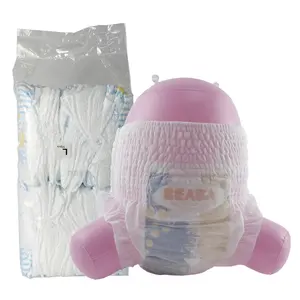 Best Selling High Absorbent Disposable OEM Cheap Price Ultra Soft Baby Training Pull Up Diaper Pants