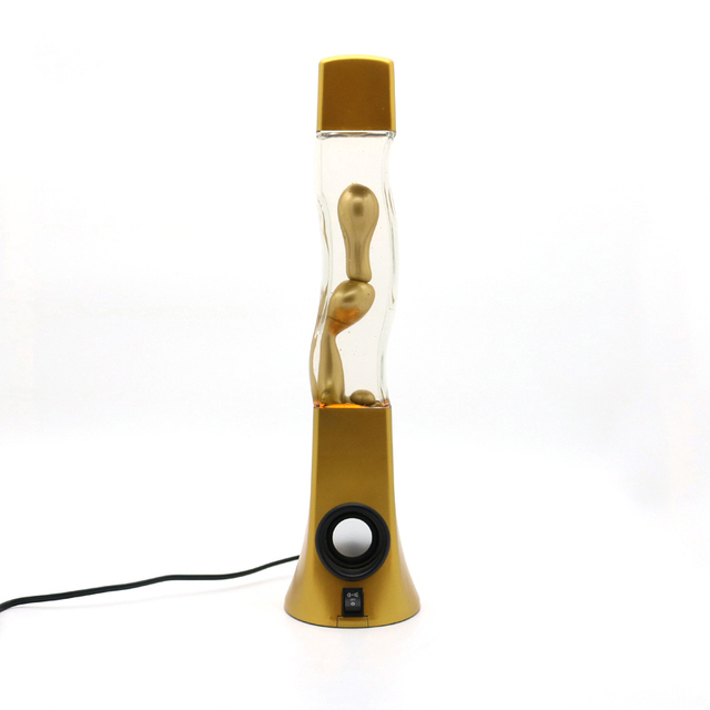 S-shaped Movement Volcano Lava Lamp Ins Flash Lava Lamp Red Wax Blue Liquid Lava Night Lamp