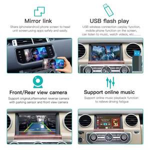 Caméra arrière sans fil Apple Carplay modulaire pour Land Rover Jaguar <span class=keywords><strong>Bosch</strong></span> Harman Android Auto Car Video Player - Product Image 3