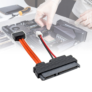 Câble d'alimentation de données SA TA 22 broches 2 en 1 SA TA 7 + 15 à 7 broches avec câble d'extension d'alimentation XH2.5 2 broches pour disque dur - Product Image 4