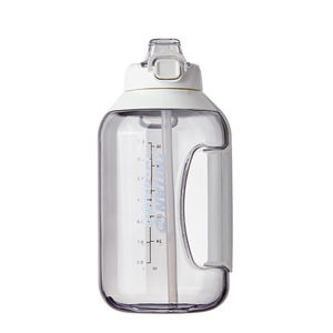 Botella De Agua De 2 Litros 2000 мл пластиковая прозрачная 2,2 литр 2 л Спортивная бутылка для воды 2 л с соломой - Product Image 2