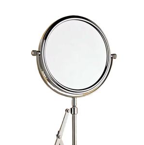 Espejo telescópico plegable montado en la pared del baño, espejo de belleza, espejo de maquillaje para baño, espejo de tocador sin perforaciones - Product Image 1