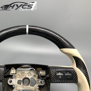 Volant en fibre de carbone en cuir suédé de course de carbone pour <span class=keywords><strong>Chrysler</strong></span> <span class=keywords><strong>300c</strong></span> Kit de carrosserie <span class=keywords><strong>Rolls</strong></span> <span class=keywords><strong>Royce</strong></span> Phantom - Product Image 5