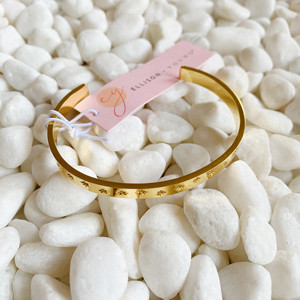 Milky Way Open <b>Bangle</b> <b>Bracelet</b> - Product Image 1