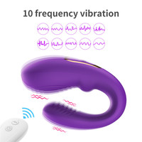 Seksfun Stimulation du clitoris Point G Vagin Forme en U Jouets sexuels Invisibles Portables Télécommande Meilleur vibrateur pour couple
