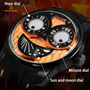 OEM Customized Minorbrand Logo Luxury Joker <b>Watch</b> for <b>Men</b> Unique Design Fashion Mechanical Moon Stars Automatic <b>Watch</b> Factory - Product Image 2