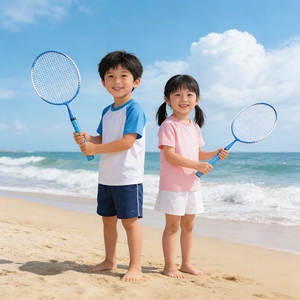 <span class=keywords><strong>Raquette</strong></span> de <span class=keywords><strong>badminton</strong></span> pour enfants personnalisée en direct d'usine, ensemble de raquettes de <span class=keywords><strong>badminton</strong></span> pour enfants, portable et <span class=keywords><strong>pliable</strong></span> pour les jeux de camping en famille - Product Image 3