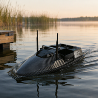 Bateau à appât GPS avec sonar V803 Pro, bateau télécommandé pour la pêche