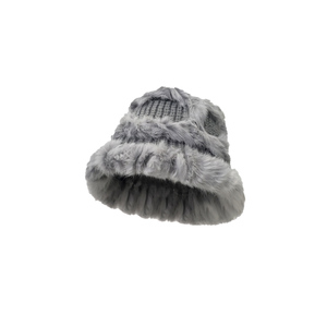 Flanelle pêcheur seau chapeau hiver épaissi moelleux chaud coton mode pour femmes hommes pour la pêche voyage décontracté usage quotidien - Product Image 3