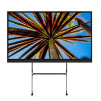Monitor Portátil Inteligente LED LCD 4K UHD Android EDLA con Certificación de Google, Pizarras de Enseñanza de 65, 75 y 86 Pulgadas con Altavoz, Sensor de Luz y Wifi