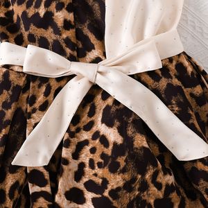 Abiti Estivi Senza Maniche per Bambina 2026 con Stampa Leopardata e Fiocco - Product Image 6