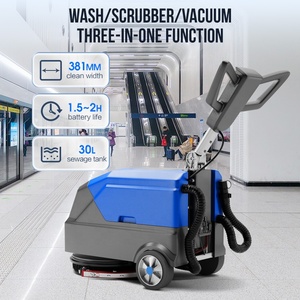 GAOGE M1 Nettoyeur de sols compact et léger à batterie, modèle d'entrée de gamme, économique, avec brosse de rechange efficace, pour usage commercial - Product Image 2