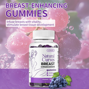 OEM-Fabrikpreis Natürliche Kurven Vitaminpräparat Brustvergrößerung & Po- und Hüft-Booster Gummibonbons Beeren-Geschmack - Product Image 2