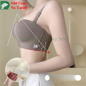 <span class=keywords><strong>Soutien</strong></span>-<span class=keywords><strong>gorge</strong></span> léger côtelé élégant avec logo, élastique et boutons coquille - Product Image 4
