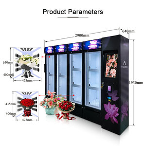 Thiết kế mô-đun nhiều chức năng hoa Máy bán hàng tự động hoa bó hoa Máy bán hàng tự động tiếp thị thương hiệu - Product Image 4