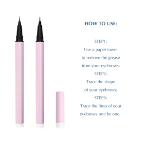 Crayon à sourcils ultra-fin professionnel pour débutants, végétalien, longue tenue, à base d'eau, effet 3D naturel, pointe nano, pour un maquillage des sourcils parfait. - Product Image 4