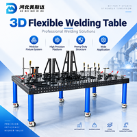 Nouvelle station de soudage 3D HebeiMeisida Heavy Duty D28, haute planité, dimensions personnalisées, construction en acier, température maximale 480°C