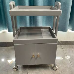 New type of <b>trolley</b> with cabinet, beauty salon special <b>trolley</b>, medical <b>tool</b> cart, face wash cart, mobile storage rack - Product Image 5