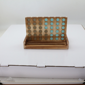 Настольная игра «Четыре в ряд» гигантского размера из дерева, с возможностью выбора размера, для всей семьи, развивающая, с кейсом для монет и правилами - Product Image 5