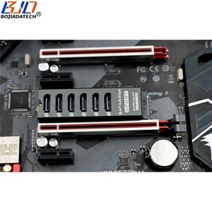 Адаптер-карта ASM1166 с 6 разъемами SATA 3.0 для интерфейса NGFF M.2 NVME Key-M, в алюминиевом корпусе, для жестких дисков - Product Image 5