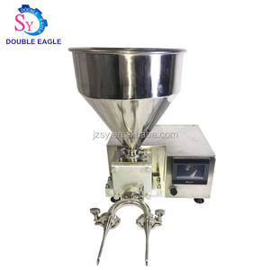 Máquina de llenado de pastel de taza de tiramisú de escritorio semiautomática de cabezales múltiples a precio de fábrica - Product Image 2