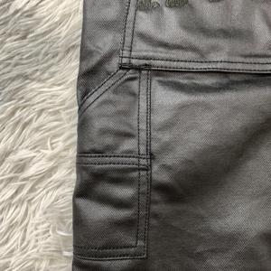 DENIMGUYS Personnalisé Brodé High Street Hommes Cirage Enduit Cargo Shorts Pantalon - Product Image 6