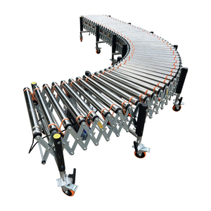 Naili-Förderer, Großhandels preis O Riemen getriebene flexible teleskop ierbare Rollenförderer-Stromleitung für Fördersysteme - Product Image 3