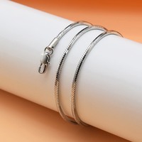 Collier en titane électroplaqué avec diamant octogonal, chaîne en bambou, style sportif, unisexe, cadeau, bijoux, modèle Dongguan 01