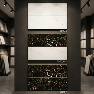 กระเบื้องบุผนังเซรามิกสีเทาหินอ่อนขนาด 300x450 มม. เคลือบผิวกันน้ำ ทนไฟ สำหรับตกแต่งภายในและภายนอกห้องครัว ห้องน้ำ ใช้งานได้ 5 ปี - Product Image 6
