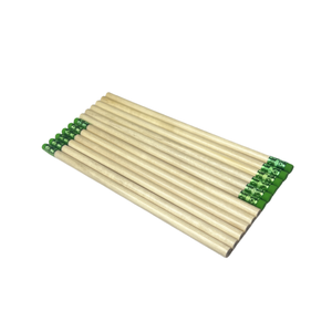 ดินสอไม้กลม FSC พร้อมยางลบสีเขียว ปลายแหลม ขายแยกชิ้น รับทำโลโก้และบรรจุภัณฑ์ตามสั่ง <span class=keywords><strong>โรงงาน</strong></span>ได้รับการรับรองมาตรฐาน EN71 และ ISO ขายส่ง - Product Image 5