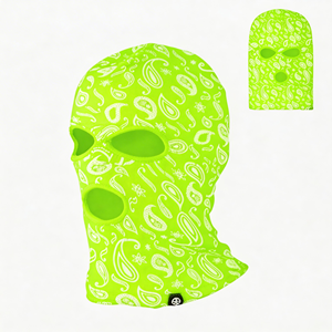 Pasamontañas de Doble Capa Y2K, Máscara de Esquí Ajustable, para Deportes al Aire Libre, Fiestas, Uso Diario, Unisex, Protección Térmica para Frío Extremo - Product Image 3