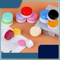 Boîte cosmétique en plastique ronde de 5g, 10g, 20g, 30g, 50g avec impression sérigraphique, boîte à crème portable de voyage